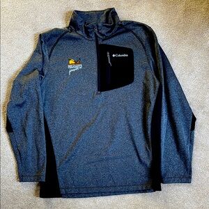 Pheasants Forever Columbia Gray Quarter-Zip Pullover